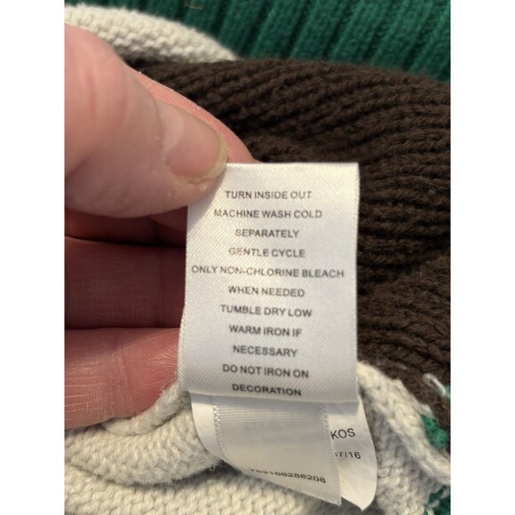 Ugly Christmas Sweater Mens XL Reindeer 3D Pom Pom Nose Holidays RN63925 - Picture 8 of 9